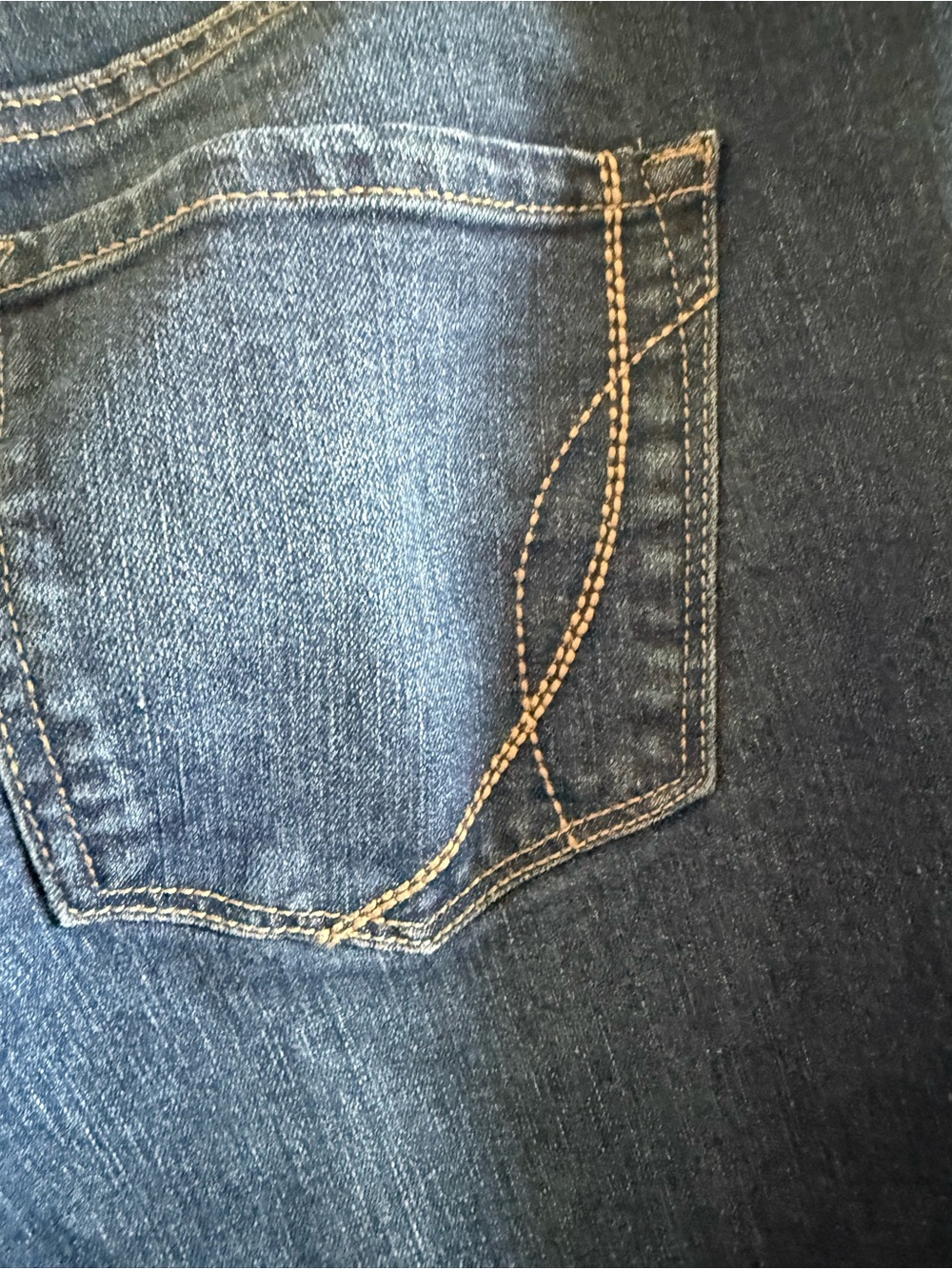 Bandolino Dark Indigo Straight Leg Women’s Jeans - Picture 7 of 9